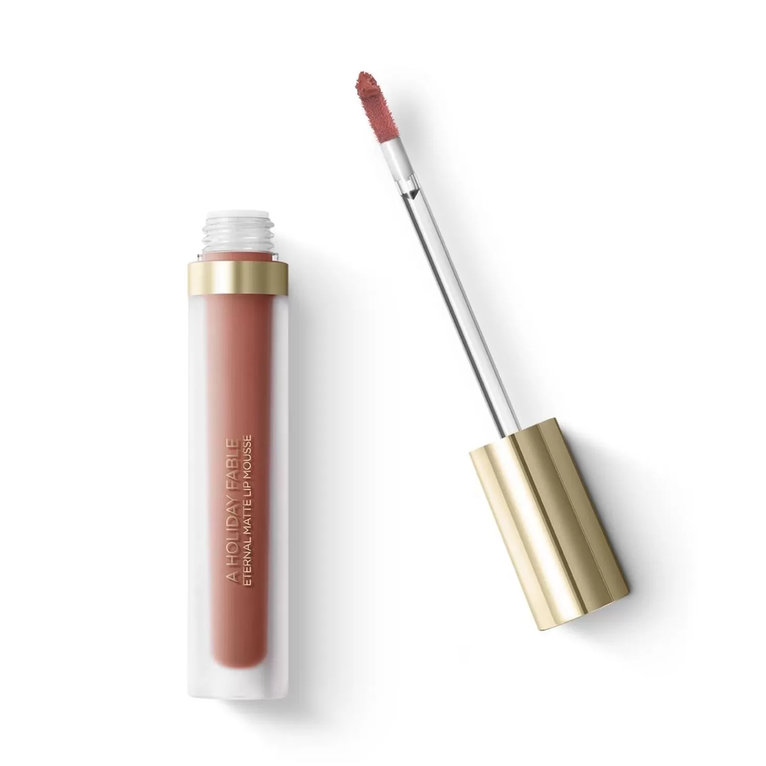 KIKO Milano Lipstick-A Holiday Fable Eternal Matte Lip Mousse 01 Hot Cappuccino