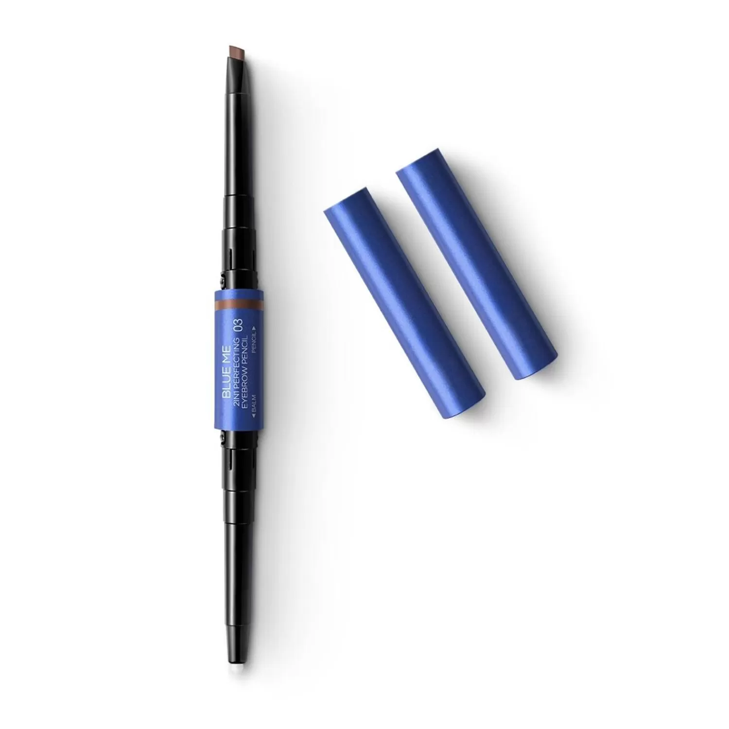 KIKO Milano Eyebrows-Blue Me 2-In-1 Perfecting Eyebrow Pencil 03 Medium-Brown