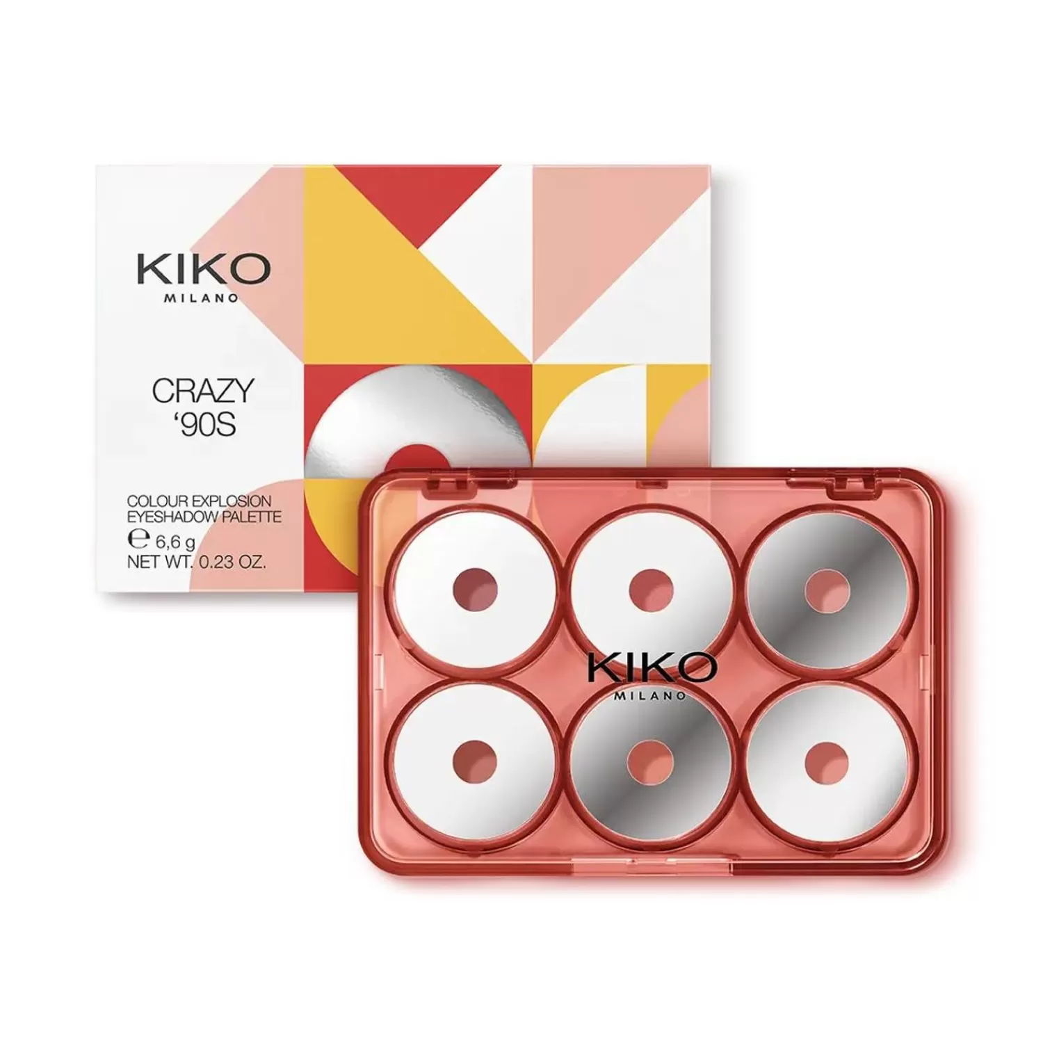 KIKO Milano Eye Palettes-Crazy '90S Color Explosion Eyeshadow Palette 01 Let'S Roll