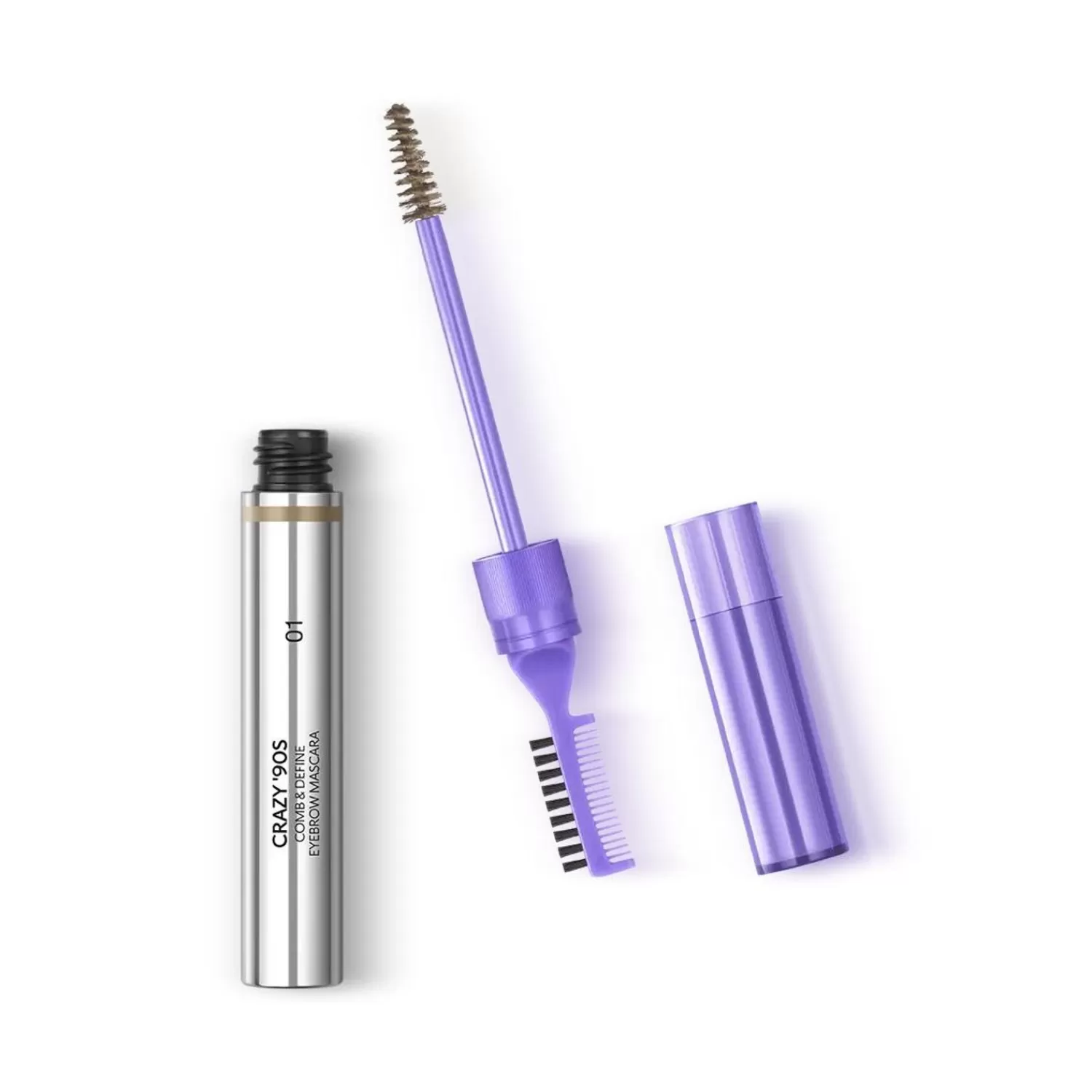 KIKO Milano Eyebrows-Crazy '90S Comb & Define Eyebrow Mascara 01 Blonde