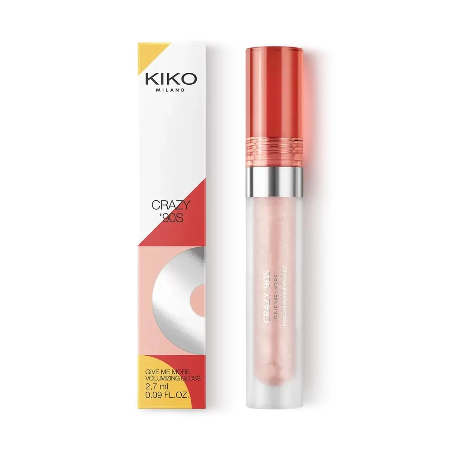 KIKO Milano Lip Gloss-Crazy '90S Give Me More Volumizing Gloss 01 Freakin' Cool