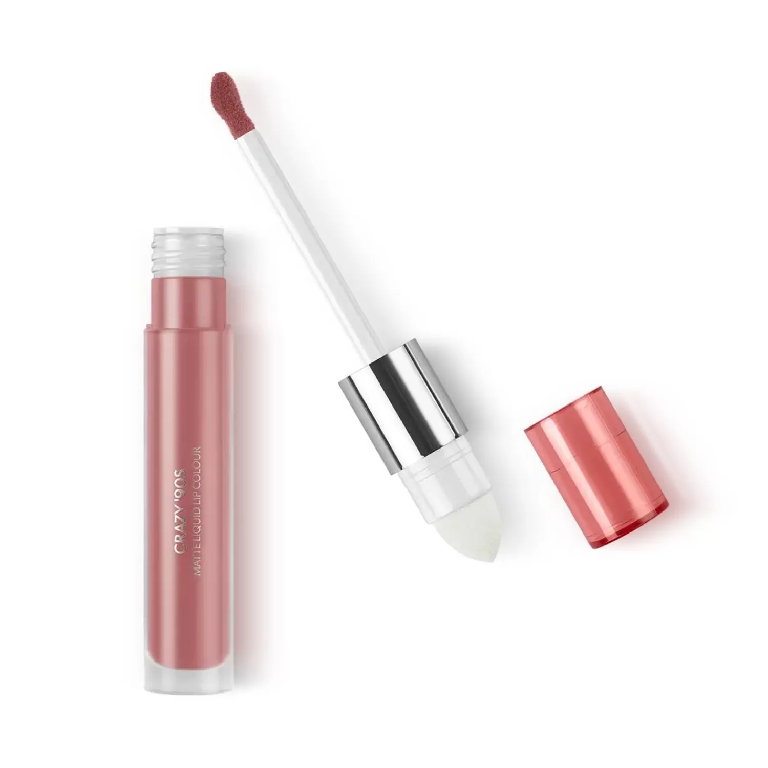KIKO Milano Lipstick-Crazy '90S Matte Liquid Lip Color 01 Sultry Brown