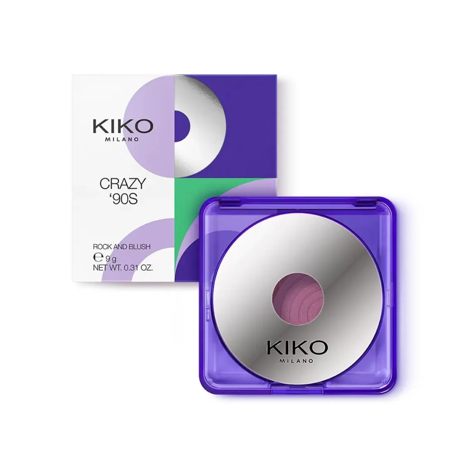 KIKO Milano Blush-Crazy '90S Rock And Blush 02 Phat Pink