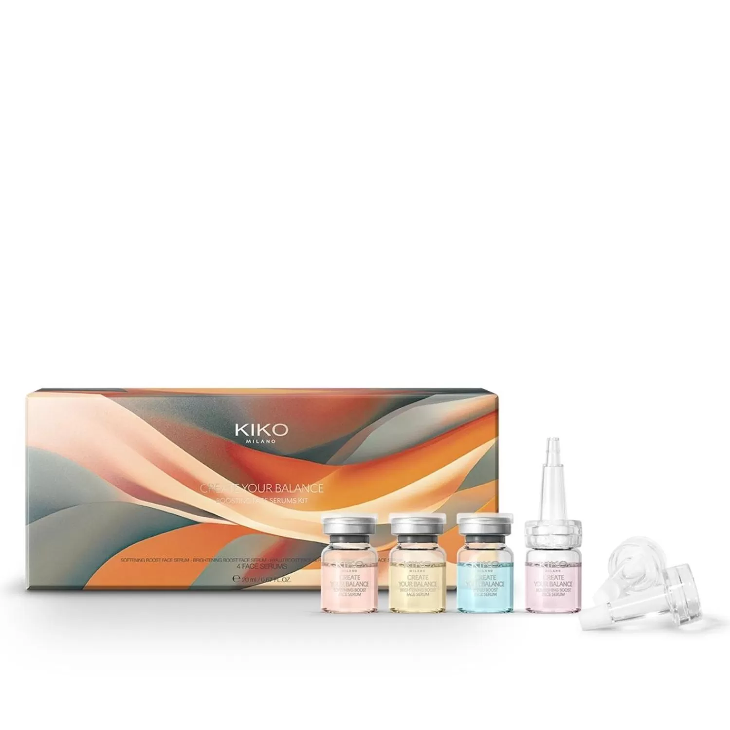 KIKO Milano Sets & Kits-Create Your Balance Boosting Face Serums Kit