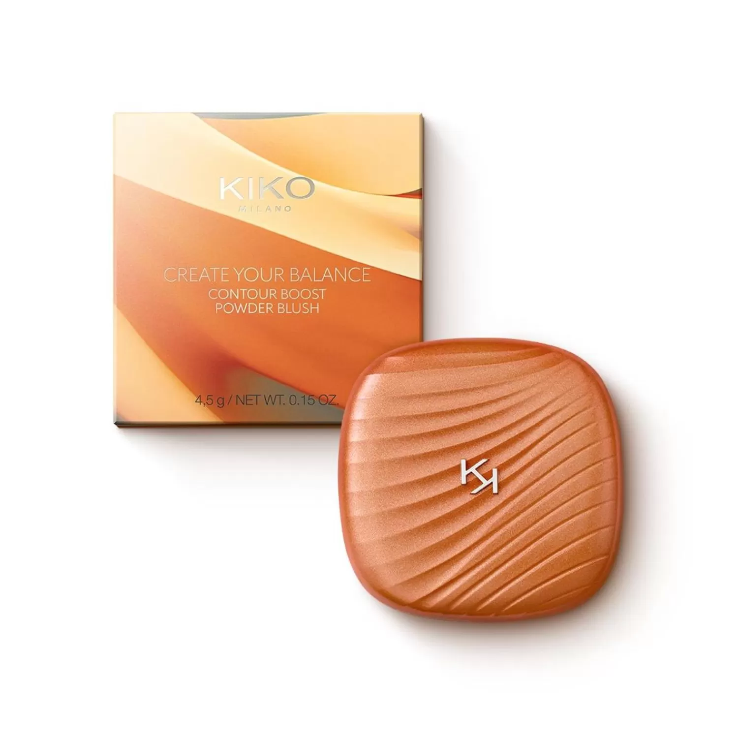 KIKO Milano Blush-Create Your Balance Contour Boost Powder Blush 01 Lively Peach