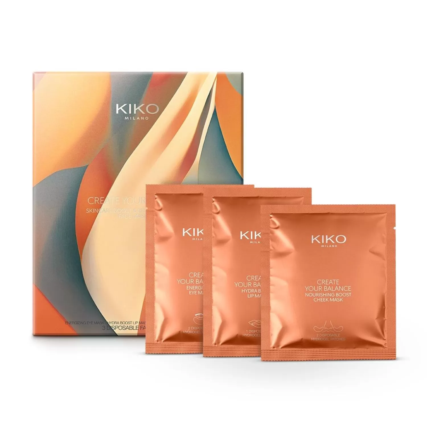 KIKO Milano Sets & Kits-Create Your Balance Skincare Boost & Relaxing Moment Face Mask Kit