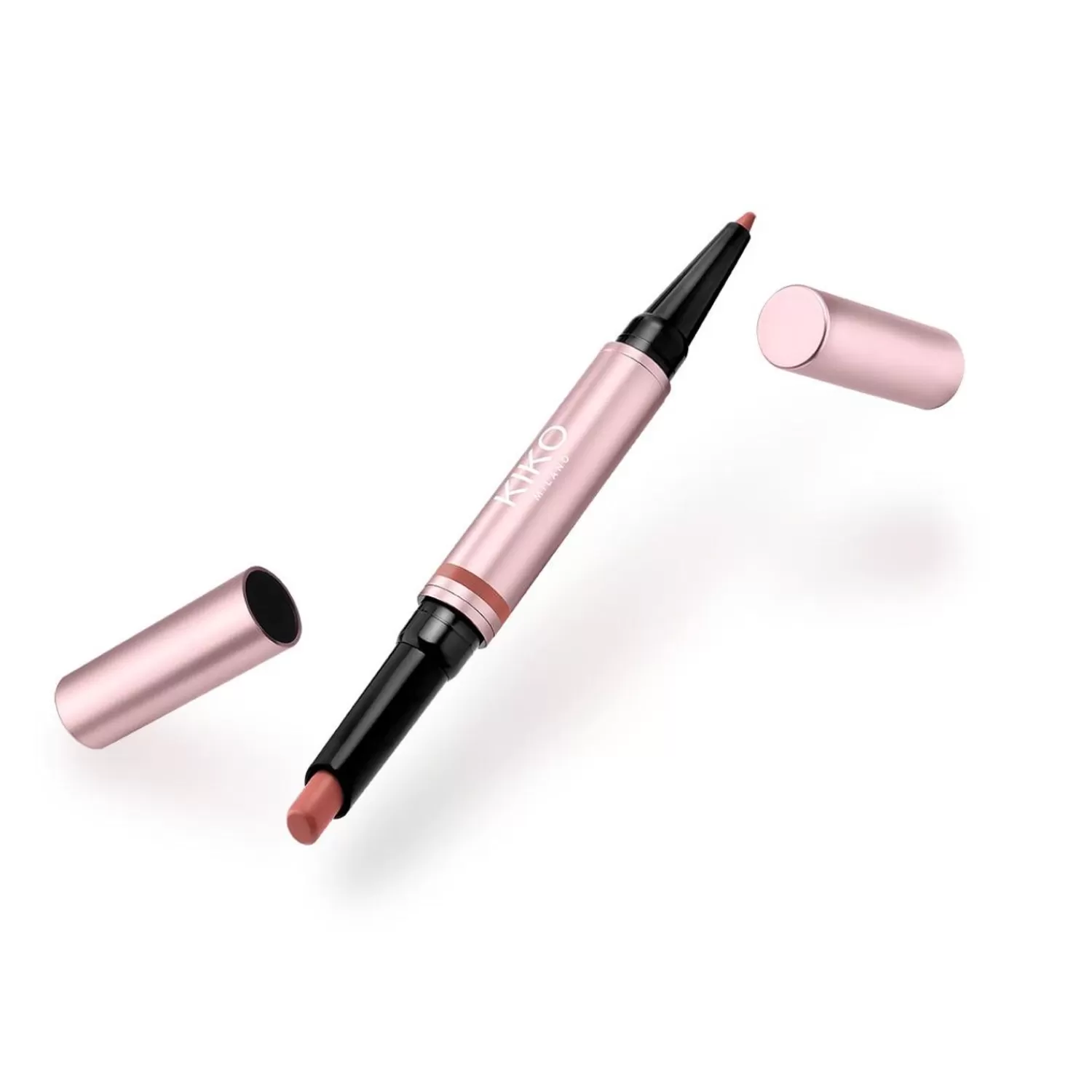 KIKO Milano Lip Contour Pencils-Days In Bloom 2-In-1 Vibrant Lipstick&Pencil 01 Classic Nude