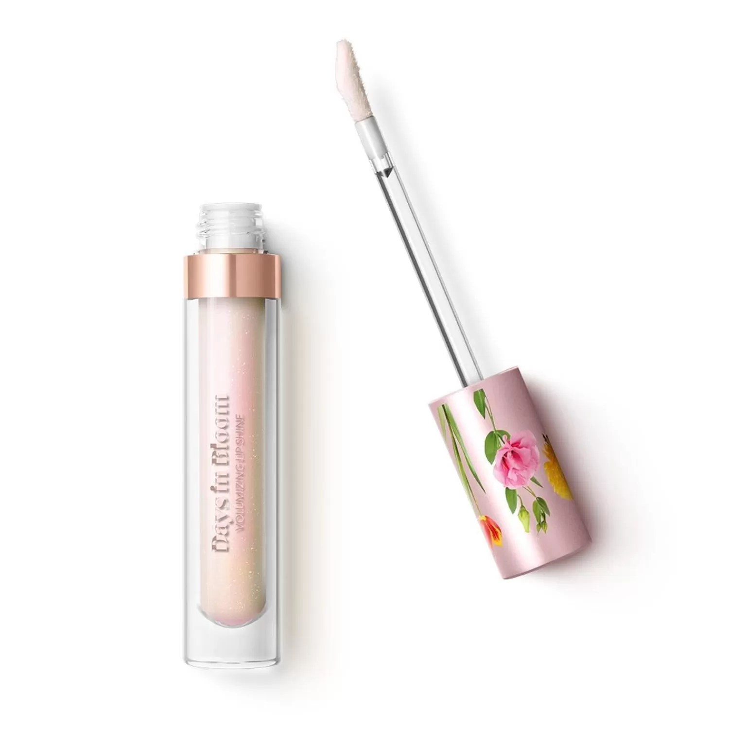 KIKO Milano Lip Gloss-Days In Bloom Volumizing Lip Shine 01 Lilac Waves