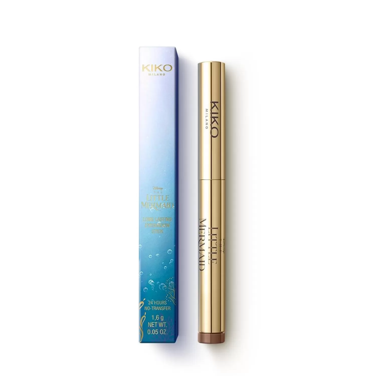 KIKO Milano Eyeliner-Disney - The Little Mermaid Long Lasting Eyeshadow Stick 24 Hours No-Transfer 01 For Eternity