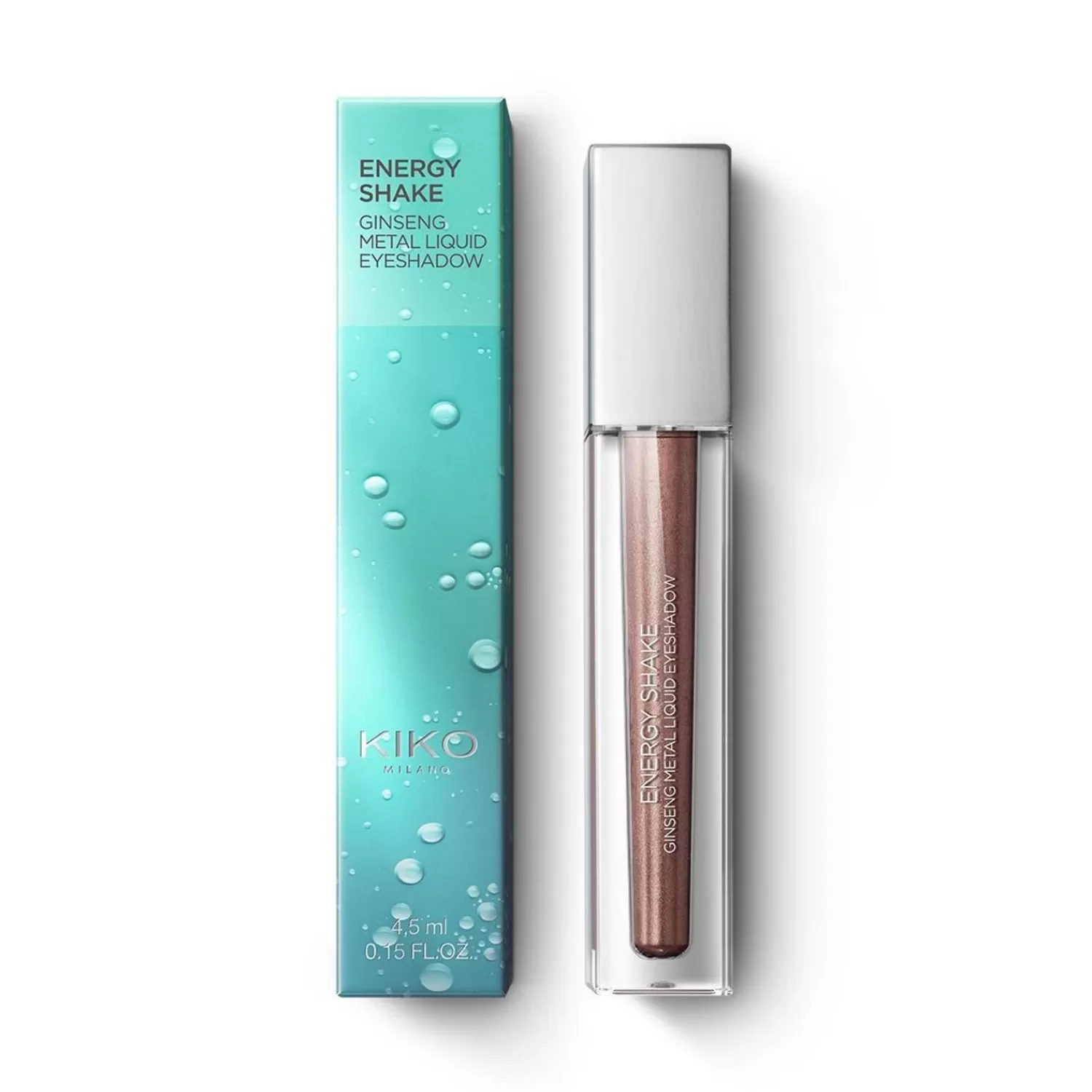 KIKO Milano Eyeliner-Energy Shake Ginseng Metal Liquid Eyeshadow 03 Brown Experience