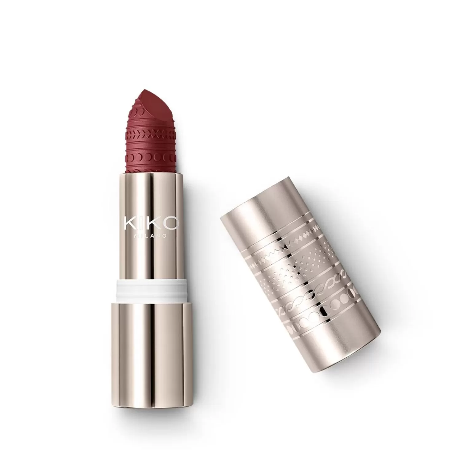 KIKO Milano Lipstick-Festival Glow No Transfer Matte Lipstick 08 Burgundy Haze