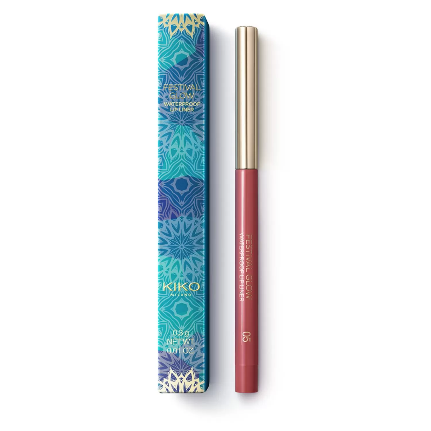 KIKO Milano Lip Contour Pencils-Festival Glow Waterproof Lip Liner 05 My Dalhia