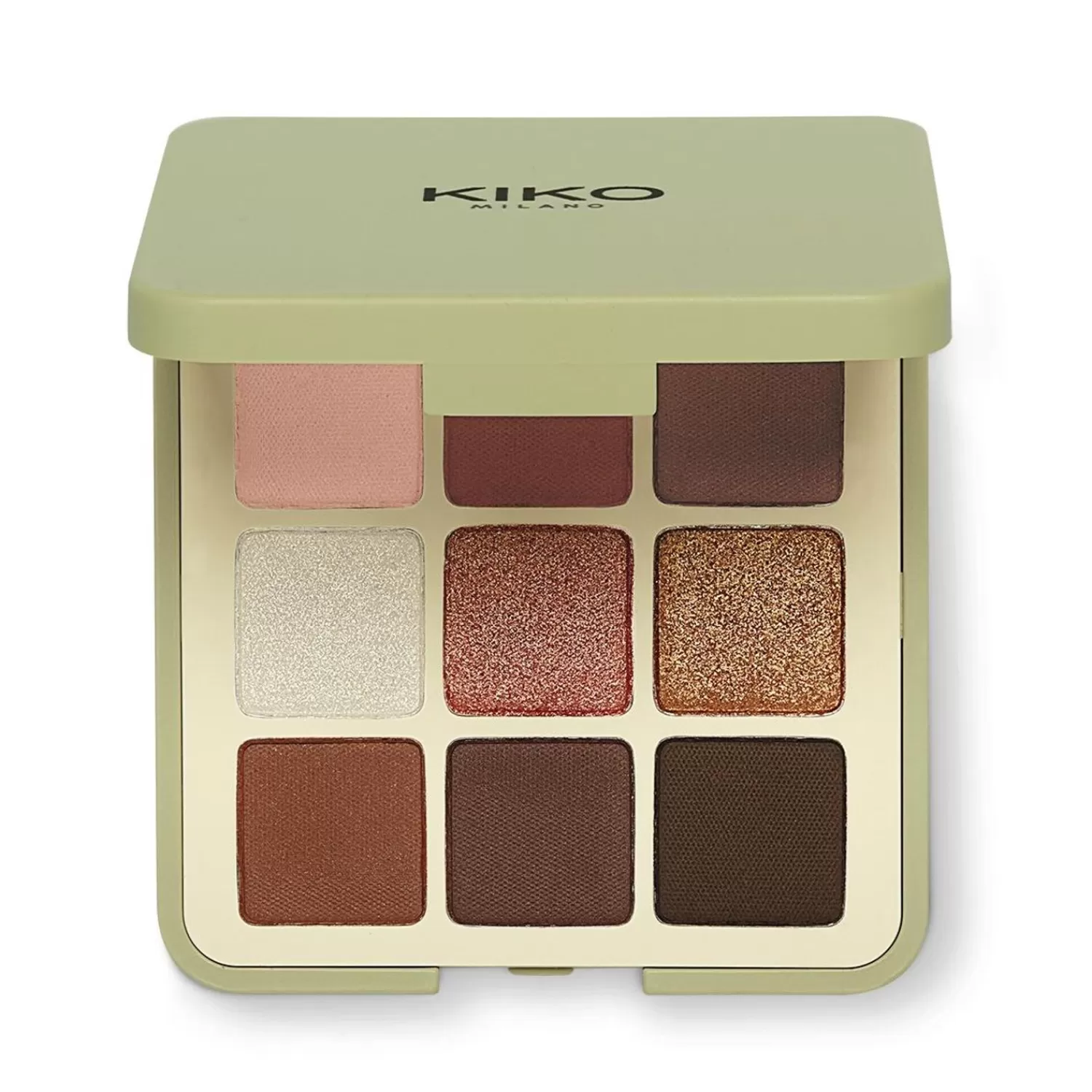 KIKO Milano Eye Palettes-Green Me Eyeshadow Palette 101 Cool Spice