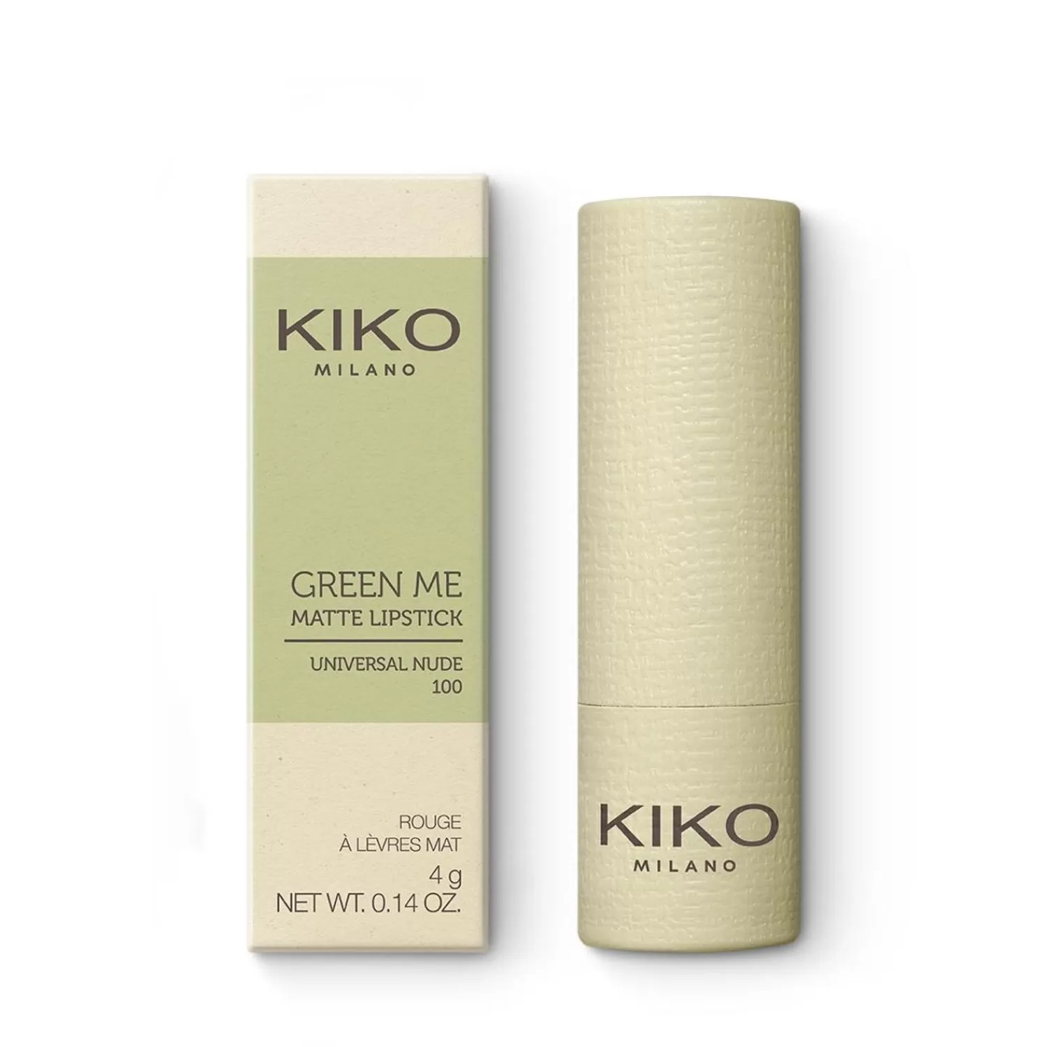 KIKO Milano Lipstick-Green Me Matte Lipstick 100 Universal Nude