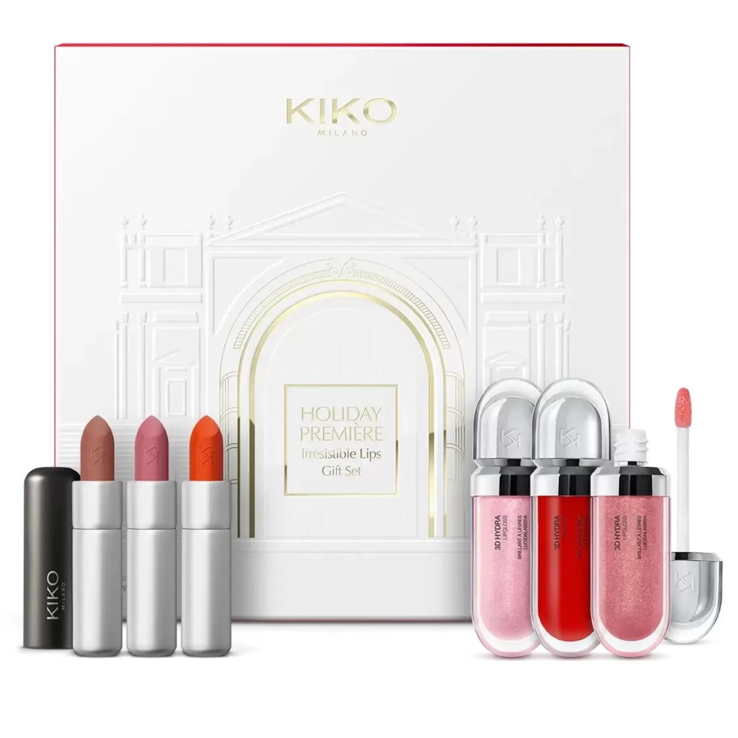 KIKO Milano Sets & Kits-Holiday Premiere Irresistible Lips Gift Set