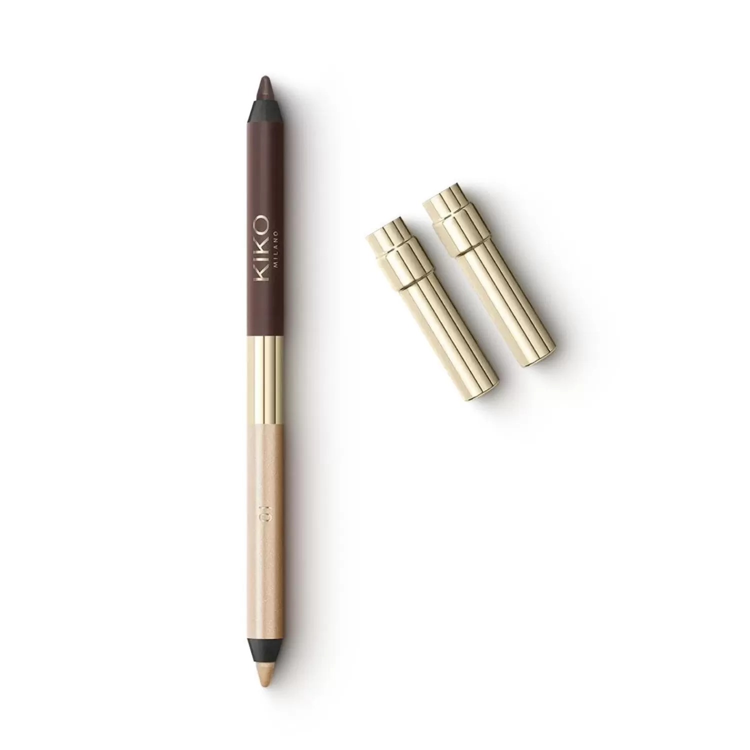 KIKO Milano Eye Pencils-Holiday Premiere Lasting Duo Eyepencil 01 Prelude