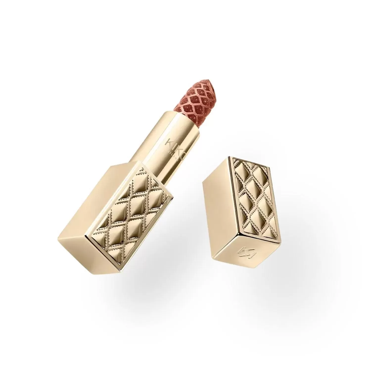 KIKO Milano Lipstick-Holiday Premiere Sparkling Lipstick 01 Brilliant Brown