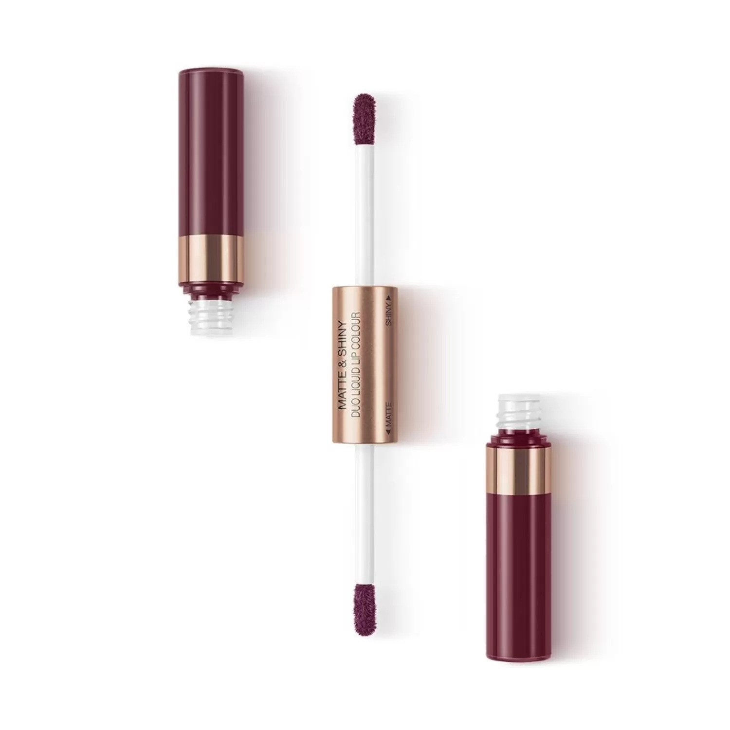 KIKO Milano Lipstick-Matte & Shiny Duo Liquid Lip Color 01 Partner In Crime