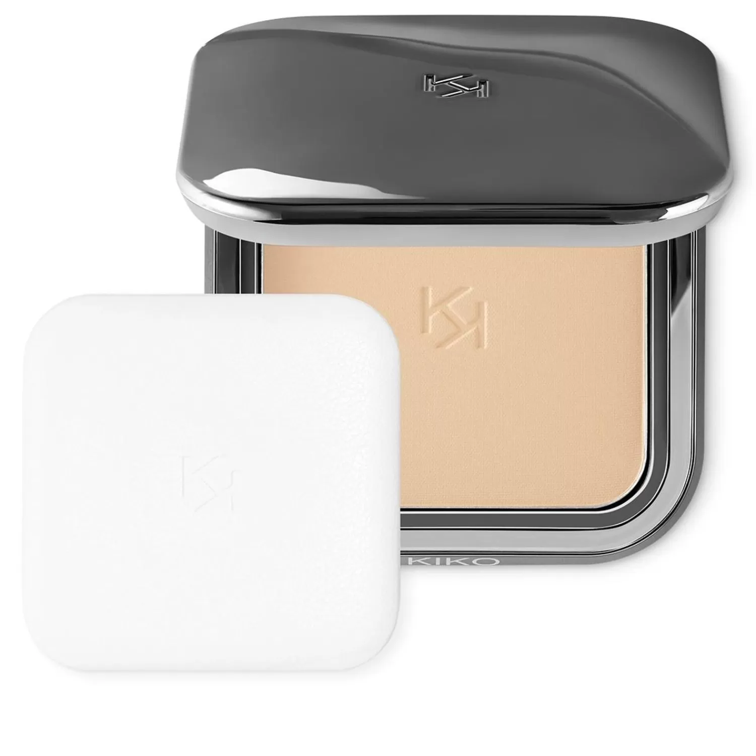 KIKO Milano Makeup Powders-Matte Fusion Pressed Powder 01 Beige Pink