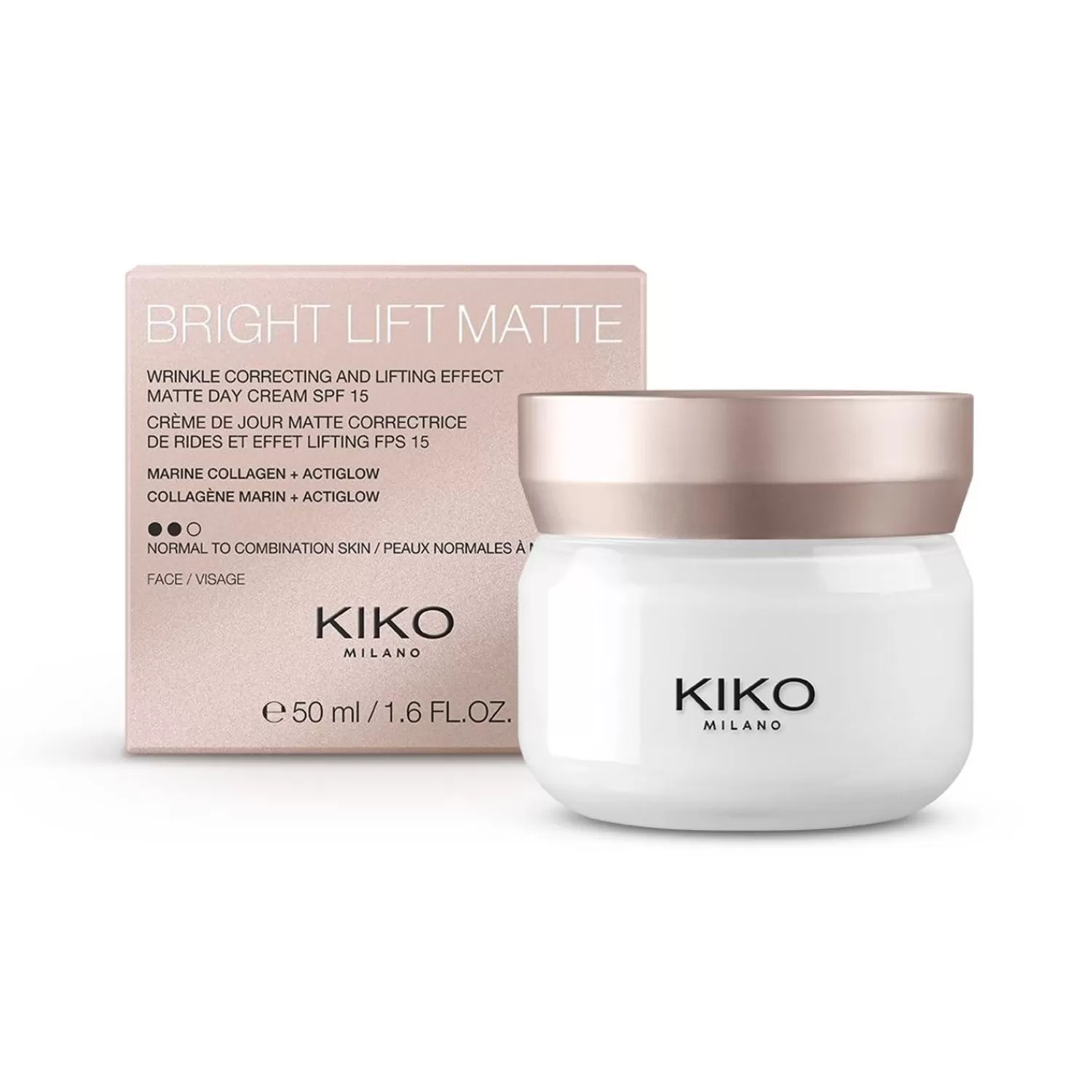 KIKO Milano Anti-Wrinkle Creams-New Bright Lift Matte