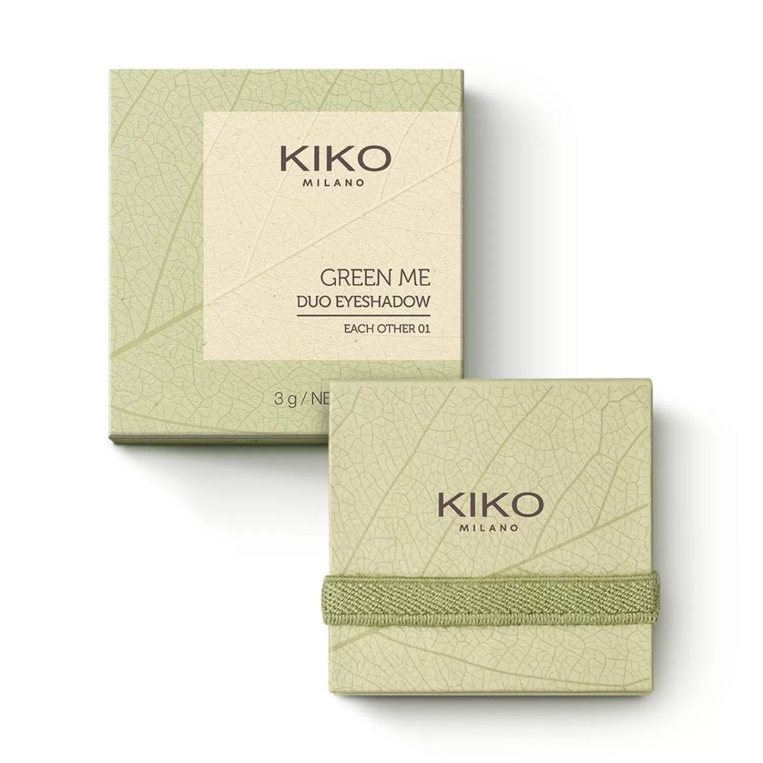 KIKO Milano Eyeliner-New Green Me Duo Eyeshadow 01 Each Other